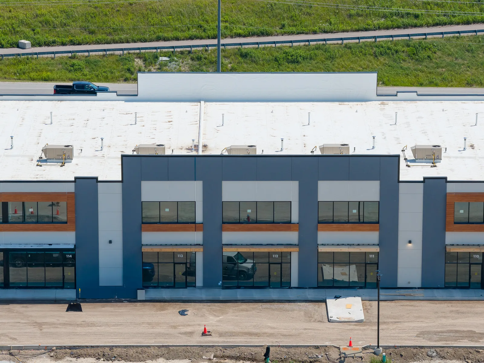 Aurora Mills Business Park — completed project